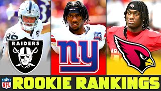 NFL Rookies Ranked after Two Games [upl. by Savitt]