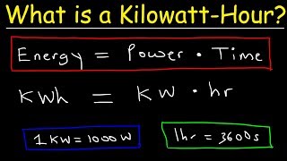 What is a Kilowatt hour [upl. by Idelle137]