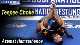 How to do the Teepee Choke by Azamat Hamzathanov [upl. by Lenej973]