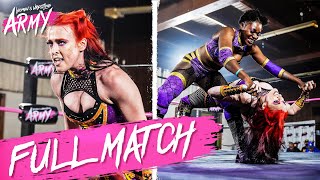 KiLynn King vs Gia Scott FULL MATCH  Womens Wrestling Army [upl. by Sualokin]