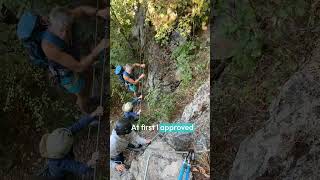 Via Ferrata in the French Alps [upl. by Hedgcock]