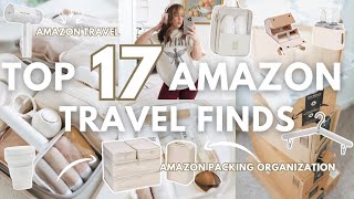 TOP 17 Amazon Travel Finds packing organization  amazon travel must haves [upl. by Saidee]