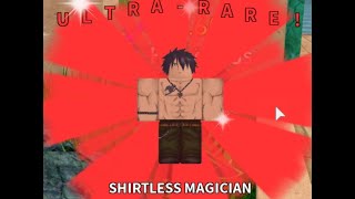 Shirtless Magician Showcase All Star Tower Defense [upl. by Everara386]