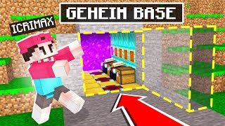 MEINE NEUE GEHEIM BASE 😱 Minecraft YouTuber Insel 3 [upl. by Eeclehc]