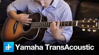 Yamaha TransAcoustic Guitar  Hands On [upl. by Nets]