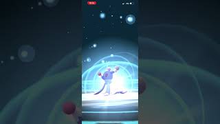 Evolving shiny Brionne Pokemon GO community day [upl. by Coretta68]