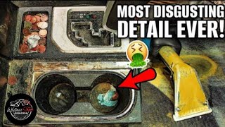 Filthy Interior Deep Cleaning  Interior Car Detailing ASMR Transformation [upl. by Breh627]