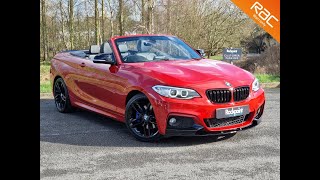 2015 BMW 220d MSport Convertible YG15GRU Rockpoint Cars [upl. by Broek]