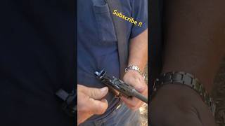 Shooting Broomhandle Mauser 1896 ww1 pistol handgun [upl. by Alyakam]