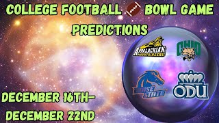 Who Will Win College Football Bowl Predictions [upl. by Grew]