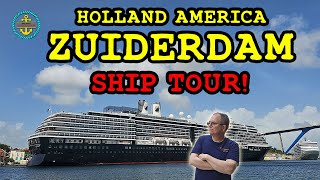 Zuiderdam Christmas Holiday Cruise Ship Tour [upl. by Evreh]