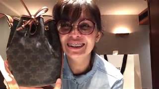 Unboxing Celine Bucket Bag [upl. by Libbna]