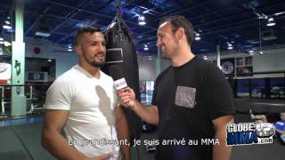 Interview de Mirsad Bektic 100 en MMA [upl. by Malanie237]