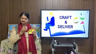 CRAFT AND DELIVER B19 DEEPAK SHARMA [upl. by Odrareg]