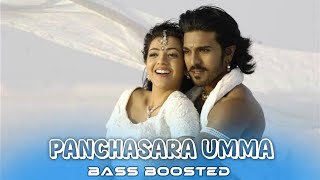 Panchasara Umma  Bass Boosted  Dheera  Vidhu Prathap  Bm Atmos [upl. by Nageam]