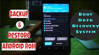 Backup and Restore ROM using TWRP Recovery Any Android PhoneTablet [upl. by Jaymee]