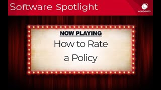 How to Rate a Policy [upl. by Kingsly]