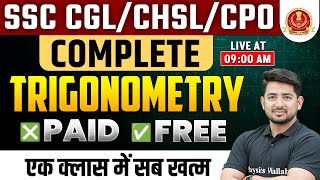 Complete Trigonometry In One Shot  Trigonometry For SSC CGL CHSL CPO 2024  Maths By Ravinder Sir [upl. by Ecal]