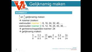 AAV Wiskunde Basis  Hoofdstuk 3 [upl. by Campman]