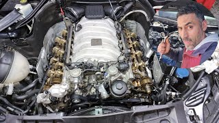 Mercedes AMG C63 Engine Timing Chain How I do Setup Step By Step [upl. by Alida878]