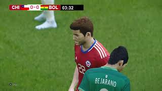 🔴EN VIVO CHILE vs BOLIVIA  Eliminatorias Sudamericanas 2024  PES 21 Simulation Gameplay [upl. by Halla867]