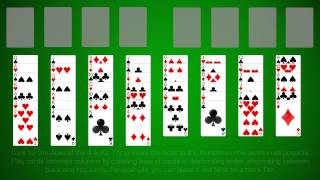 How To Play Free Cell Solitaire [upl. by Nylime251]