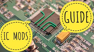 SMD Modifications  IC Modification  SMD Soldering Tutorial [upl. by Yorgos]