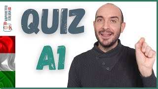 Quiz per principianti Livello A1  Impara litaliano con Francesco [upl. by Akemor]