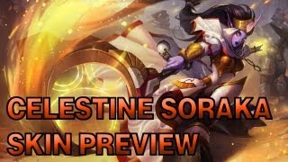 Celestine Soraka Skin  League of Legends [upl. by Stew]