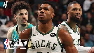 Milwaukee Bucks vs Charlotte Hornets  Full Game Highlights  2023 InSeason Tournament [upl. by Adnof]