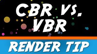 Sony Vegas Pro 12 CBR vs VBR Render Tip 1 [upl. by Doreen]