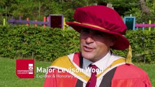 Levison Wood explorer honorary doctor backs the bid for StokeonTrents City of Culture [upl. by Anitsihc287]