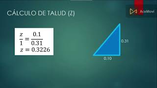 CÁLCULO DEL CAUDAL DE UN CANAL TRAPEZOIDAL [upl. by Kendell]