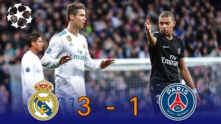 Real Madrid vs PSG 31 Ronaldo Masterclass UCL R16 2018 HD [upl. by Acisse]