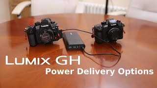 GH6  GH5II How to power your Panasonic Lumix GH5II or GH6 [upl. by Conlee]