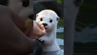 otter ai HeartMelting Baby Otters Sweet Smile Will Make You Want to Reach Out and Pet It💜 [upl. by Hartley562]