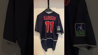 Maillot PSG 20022003 de Aloísio sa Silva Allez Paris football foot uefa [upl. by Alag]