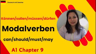 Modalverben im Präsens  A1 chapter 9 [upl. by Halsey]