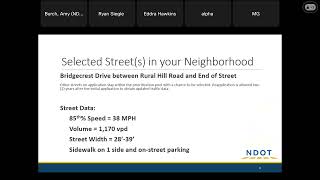 102124 Bridgecrest Drive Traffic Calming Meeting [upl. by Neddie]