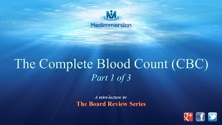 Complete Blood Count pt1 [upl. by Ybbor]