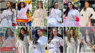 El Desfile de Carrozas de las Candidatas a Reina Internacional del Café 2024 🌟👑 [upl. by Alrich666]