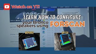 How to Configure FORScan  Ford Bronco system 23 [upl. by Eirised]