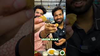 Spicy Authentic Gujarati Food in Rajkot  Dipoo’s Restaurant  Veggie Paaji foodshorts streetfood [upl. by Glennie]