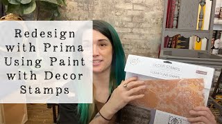 How to Use Paint with Clearly Aligned Décor Stamps [upl. by Iy]