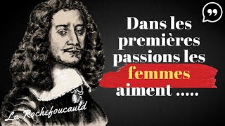 Citations de La Rochefoucauld [upl. by Snow]