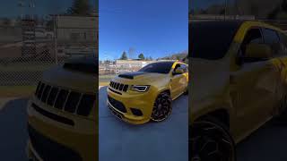 Yellow Jacket Track Hawk mopar automobile srt mopargang like subscribe cars cartok shorts [upl. by Reba737]