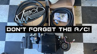 HOW TO LS SWAP YOUR CAR PART 7 INSTALLING VINTAGE AIR AC [upl. by Sivraj]