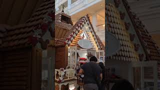 25 Years of Gingerbread House Magic  Grand Floridian Walt Disney World disney shorts [upl. by Kohler]