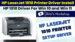 How to Install HP LaserJet 1010 Printer Driver in Windows 11 and Windows 10 Ask Bilal [upl. by Amathist508]