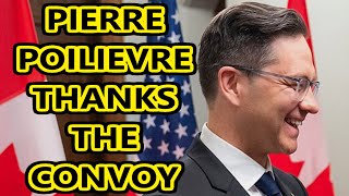 Pierre Poilievre Joined Axe The Tax Convoy Protest [upl. by Airasor153]